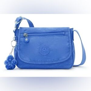 KIPLING Sabian Mini Crossbody Bag Havana Blue NWT